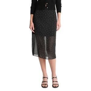 Vince Sheer Dot Straight Skirt - Size 16 - NWT